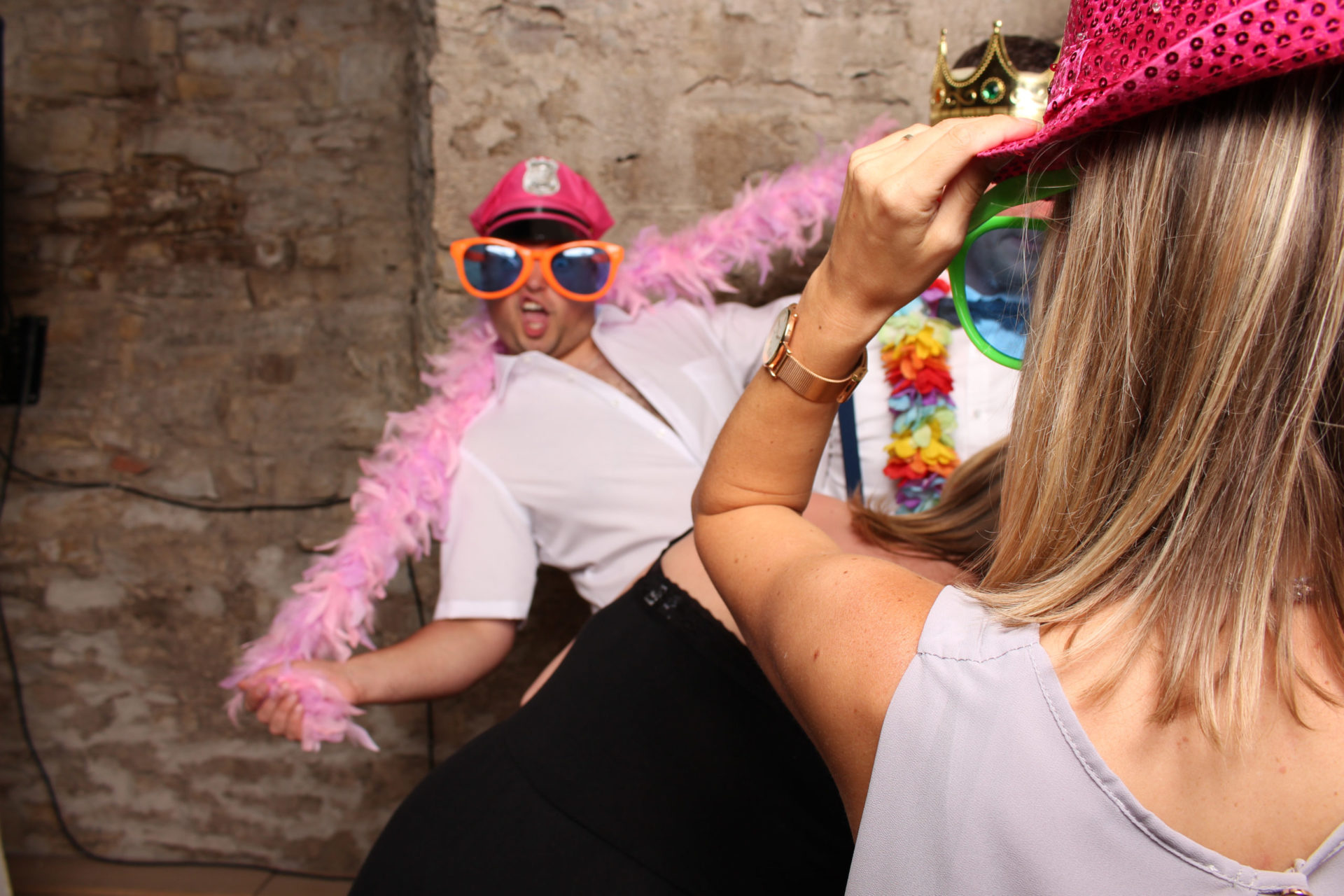 Spass in der Fotobox Franken